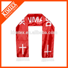 Wholesale football fan polyester scarves